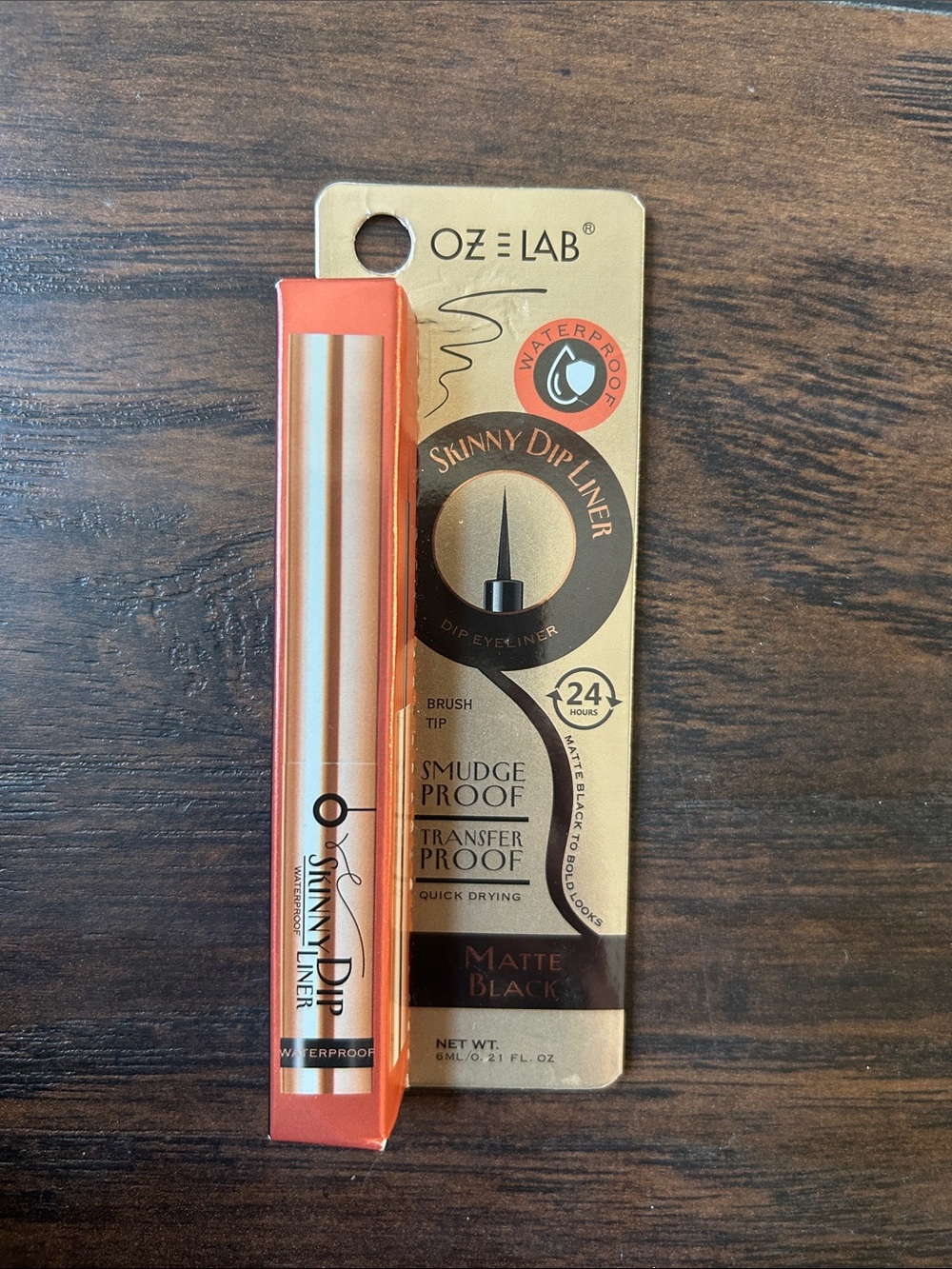OZELAB Skinny Dip Liner Matte Black Waterproof Eyeliner